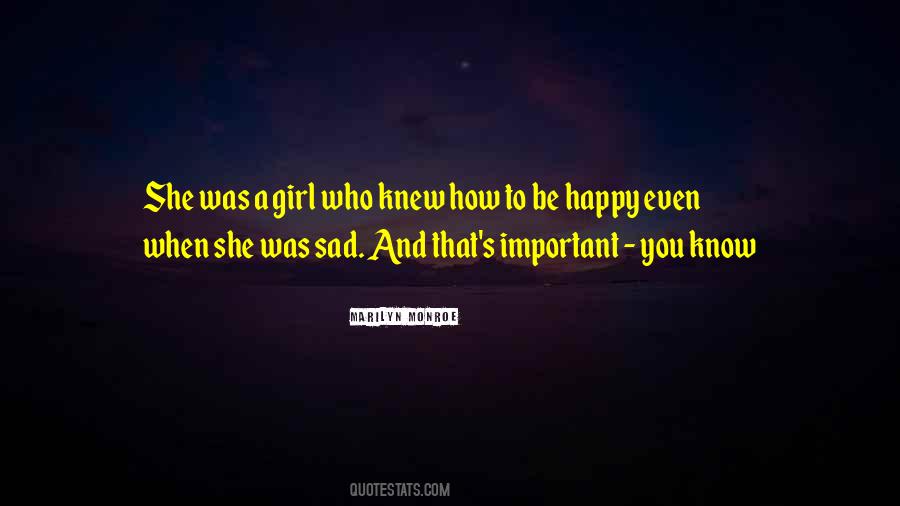 Important Sad Quotes #1348062