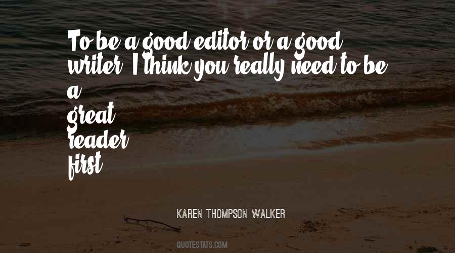 Quotes About A Good Reader #1037966