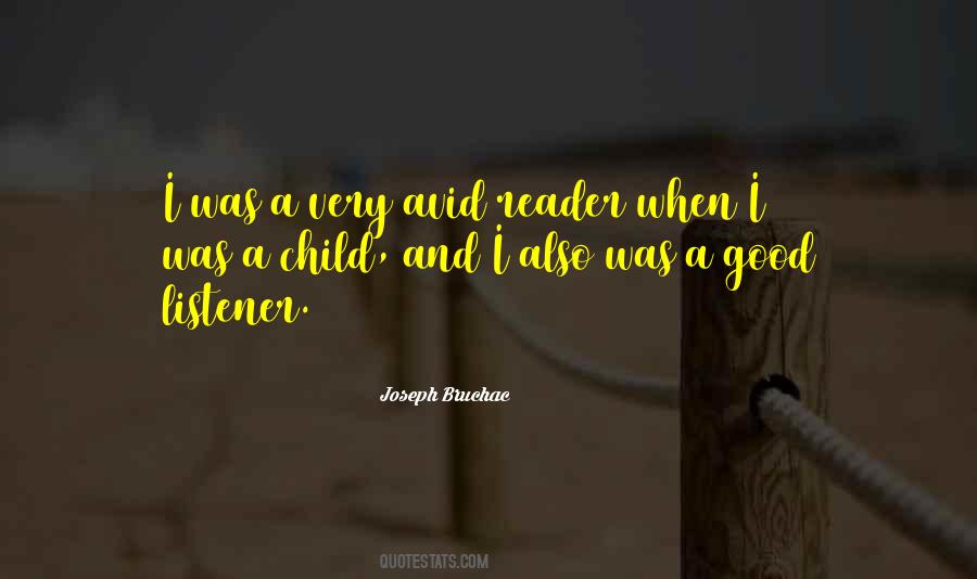 Quotes About A Good Reader #106469