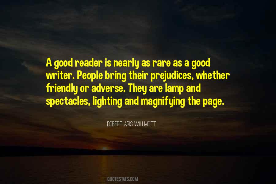 Quotes About A Good Reader #1228619