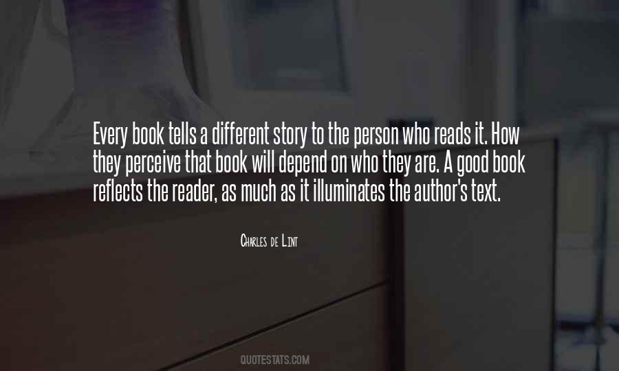 Quotes About A Good Reader #1555180