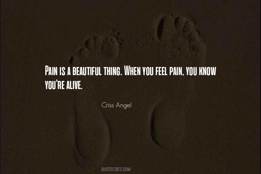 Pain Is Beautiful Quotes #1526321