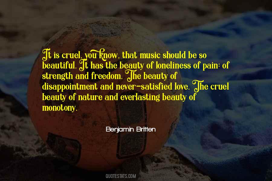 Pain Is Beautiful Quotes #1618902