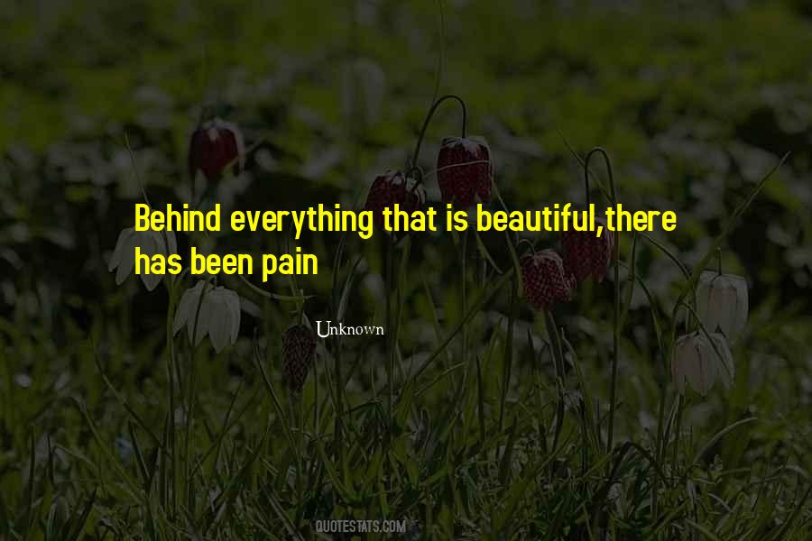 Pain Is Beautiful Quotes #1877362