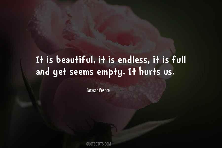 Pain Is Beautiful Quotes #296973