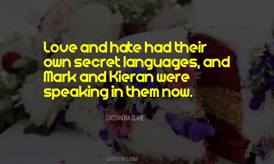 Love Speaking Quotes #1617397