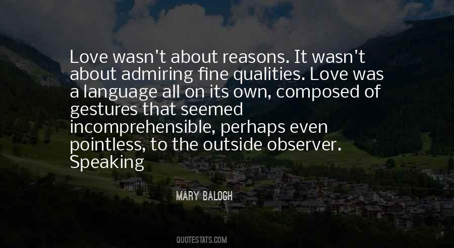Love Speaking Quotes #1765422