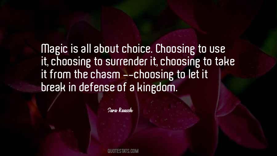 Quotes About The Chasm #1309966