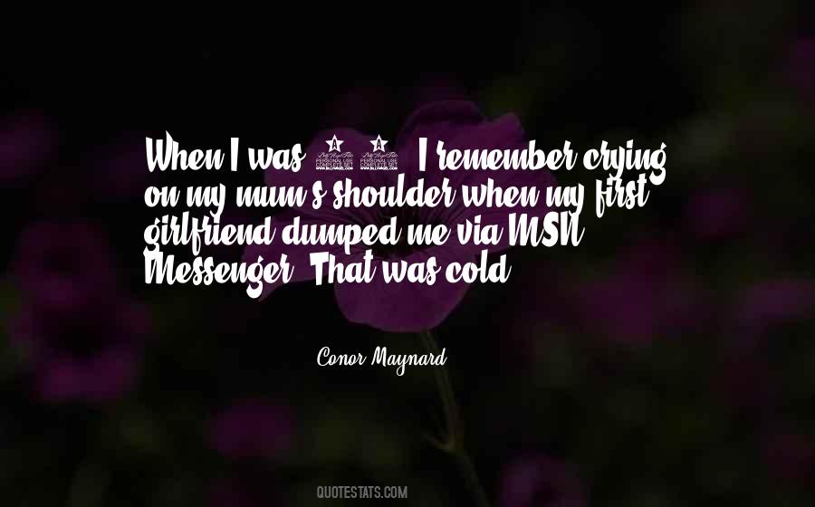 I Was Dumped Quotes #939876