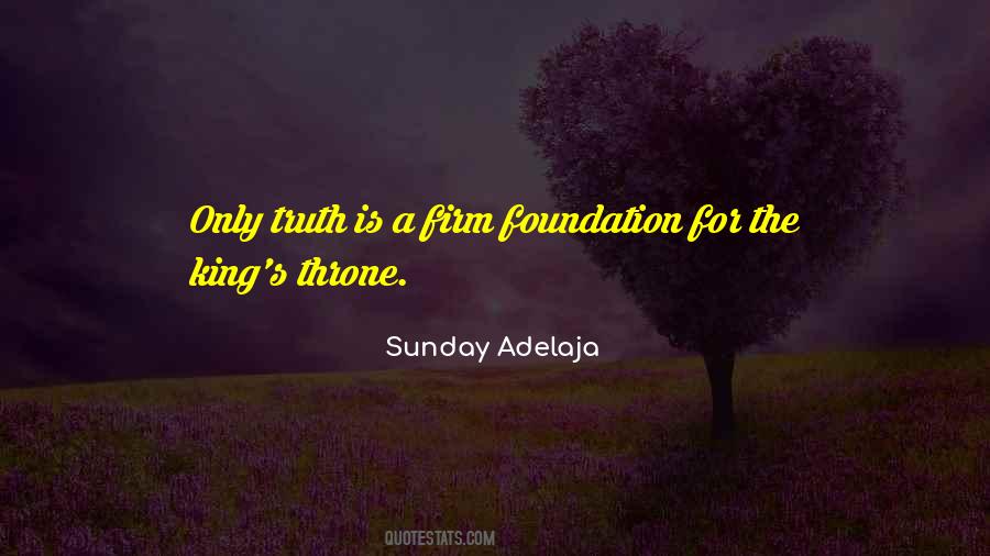 Quotes About A Firm Foundation #1066225