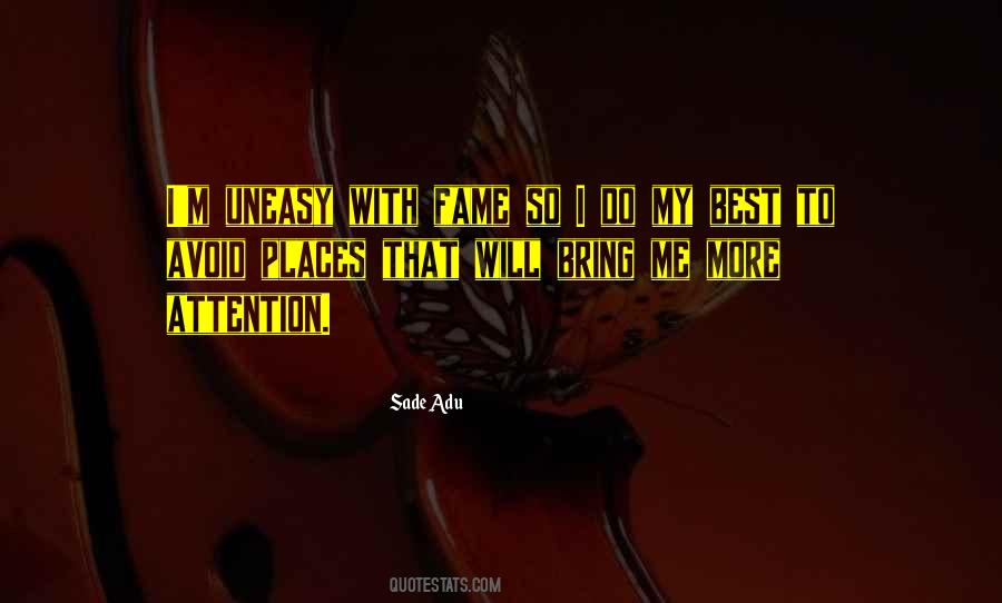 Best Attention Quotes #1164350