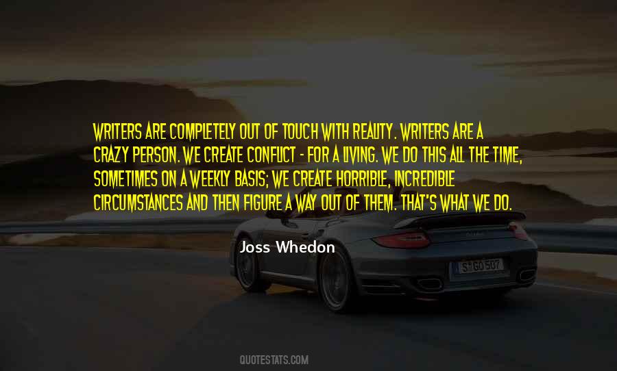 Quotes About Living With Reality #1511975