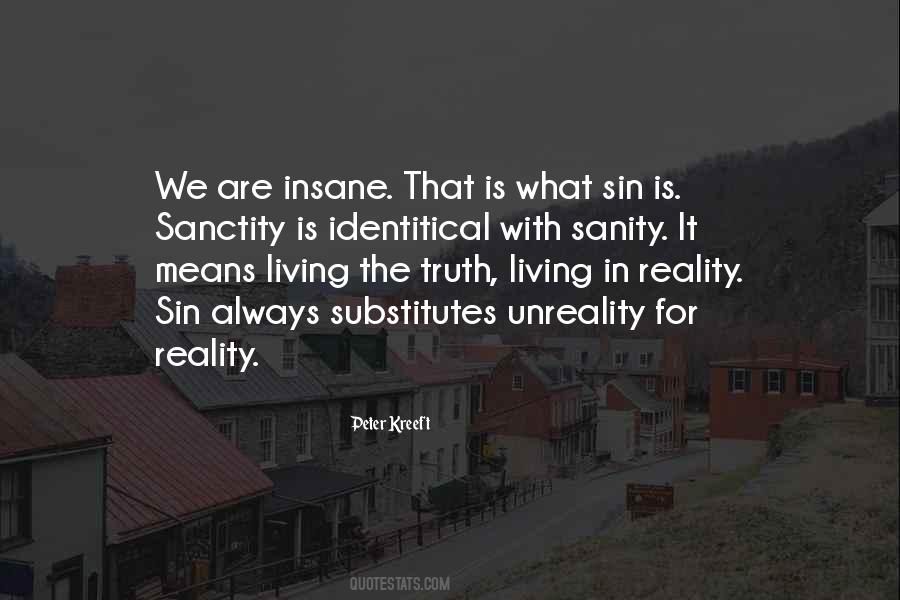 Quotes About Living With Reality #840112