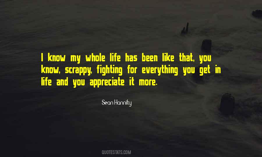 Appreciate My Life Quotes #196450