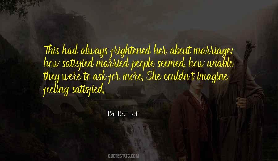 Marriage Feeling Quotes #956151
