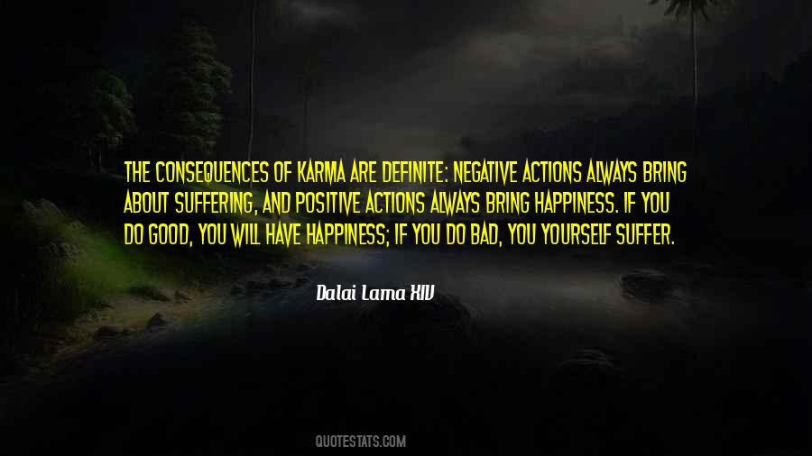 Good And Bad Karma Quotes #1698079