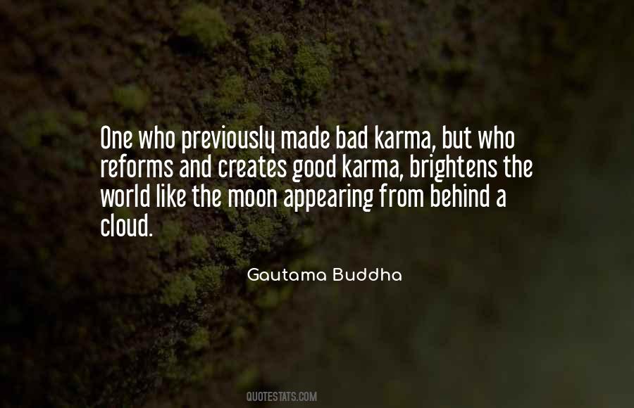 Good And Bad Karma Quotes #405624