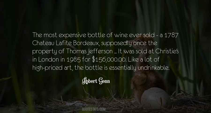A Bottle Of Wine Quotes #1201790