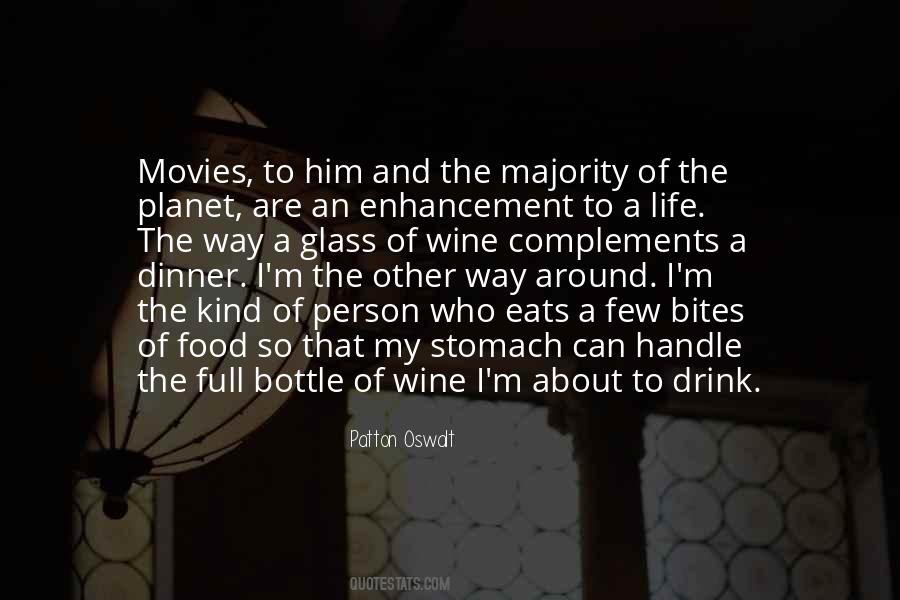 A Bottle Of Wine Quotes #1353246