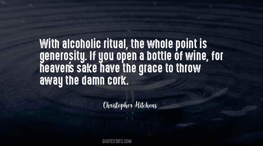 A Bottle Of Wine Quotes #277102