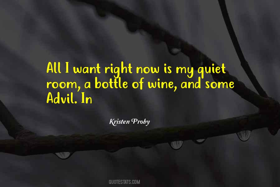 A Bottle Of Wine Quotes #548133