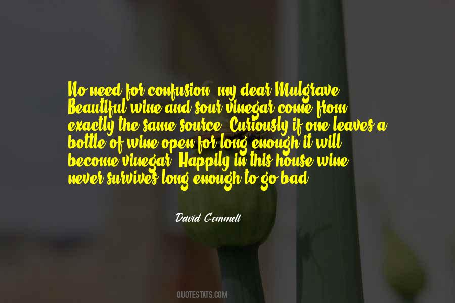 A Bottle Of Wine Quotes #750319