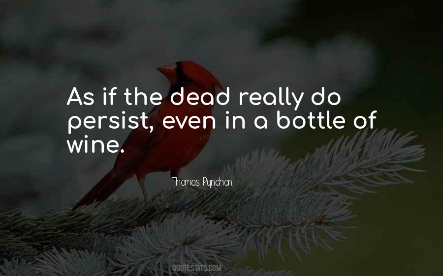 A Bottle Of Wine Quotes #751862