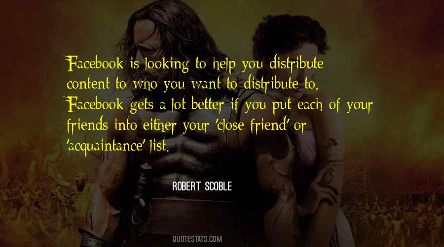 Who Help You Quotes #206545