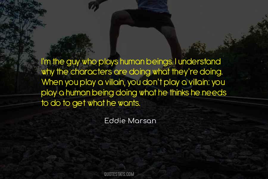 Being The Villain Quotes #1014535