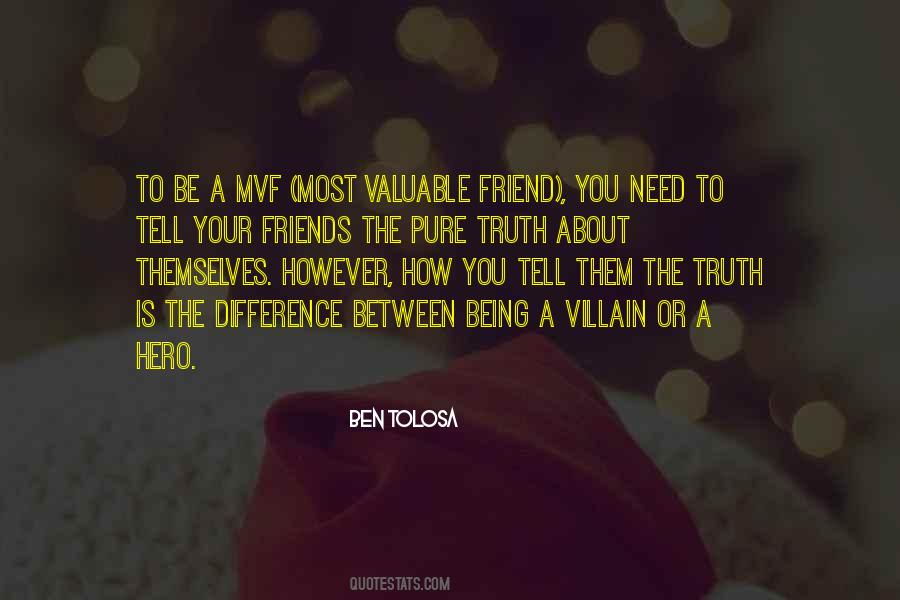 Being The Villain Quotes #1670191