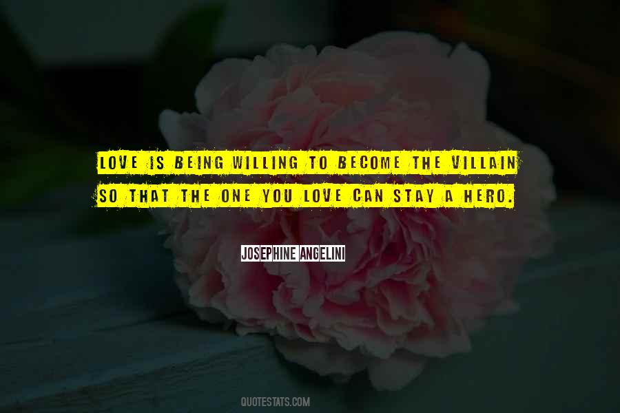 Being The Villain Quotes #20857