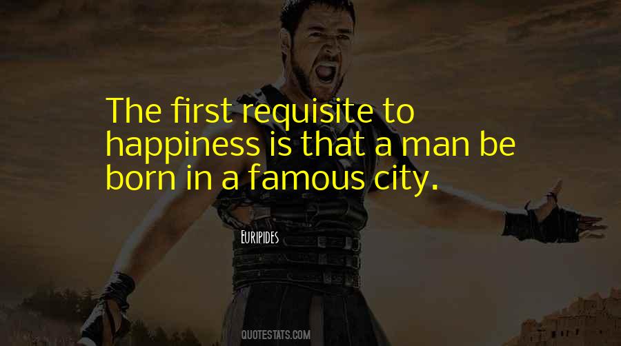 Man Happiness Quotes #1060888