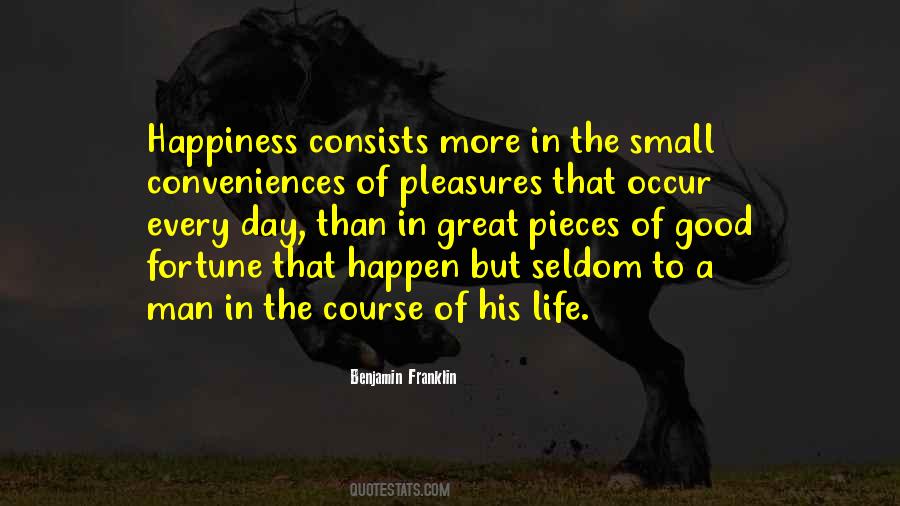 Man Happiness Quotes #1338412