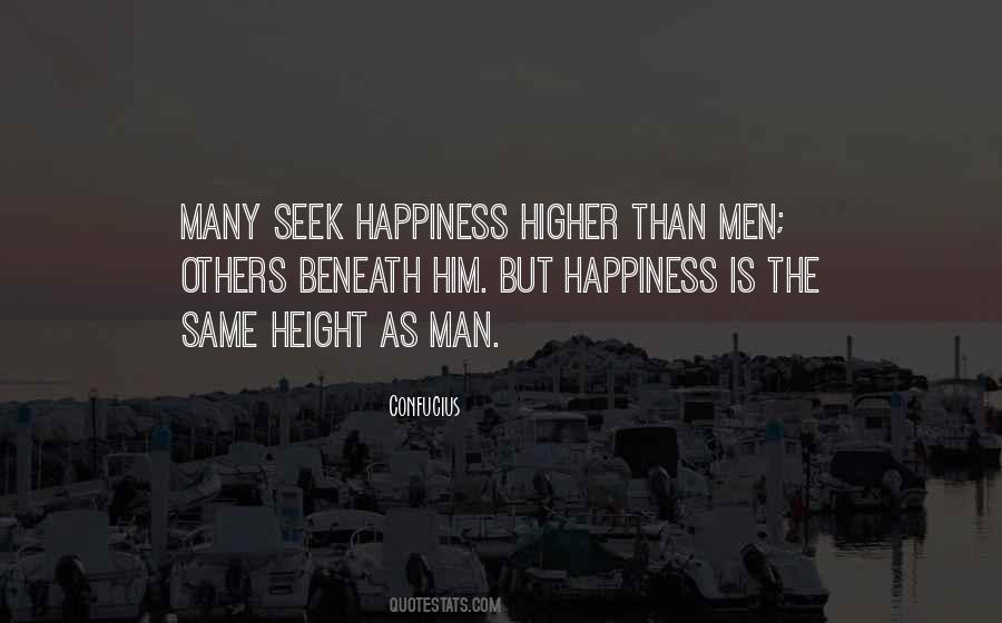Man Happiness Quotes #169977