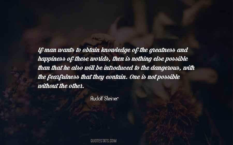 Man Happiness Quotes #17915