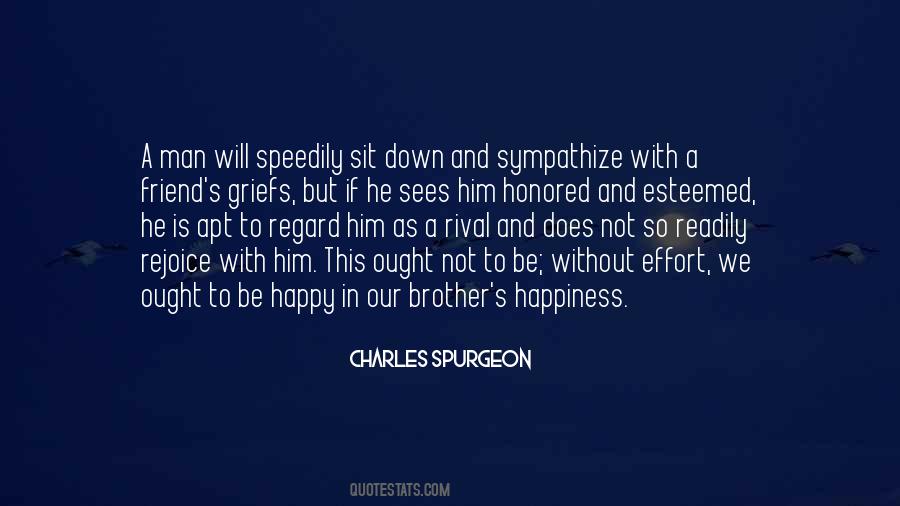 Man Happiness Quotes #297905