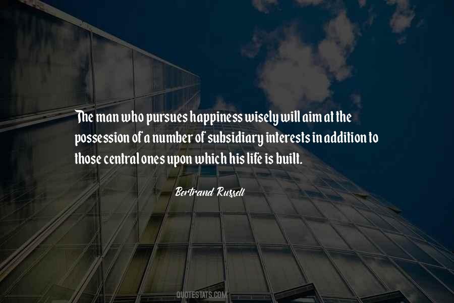 Man Happiness Quotes #298701