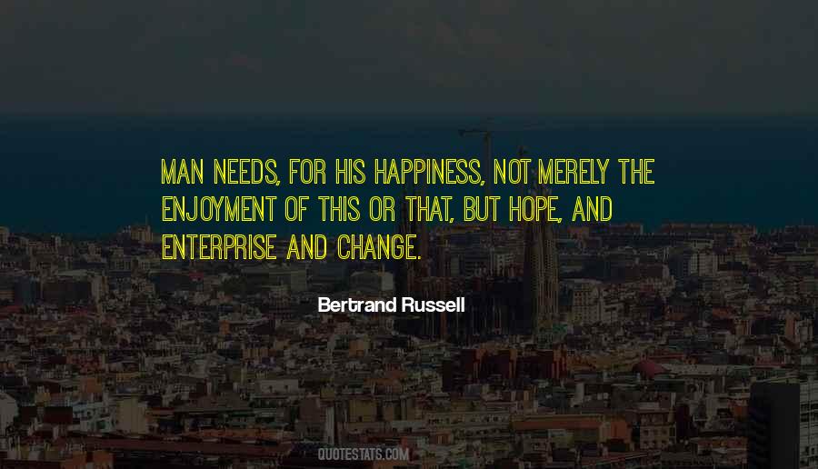 Man Happiness Quotes #683308