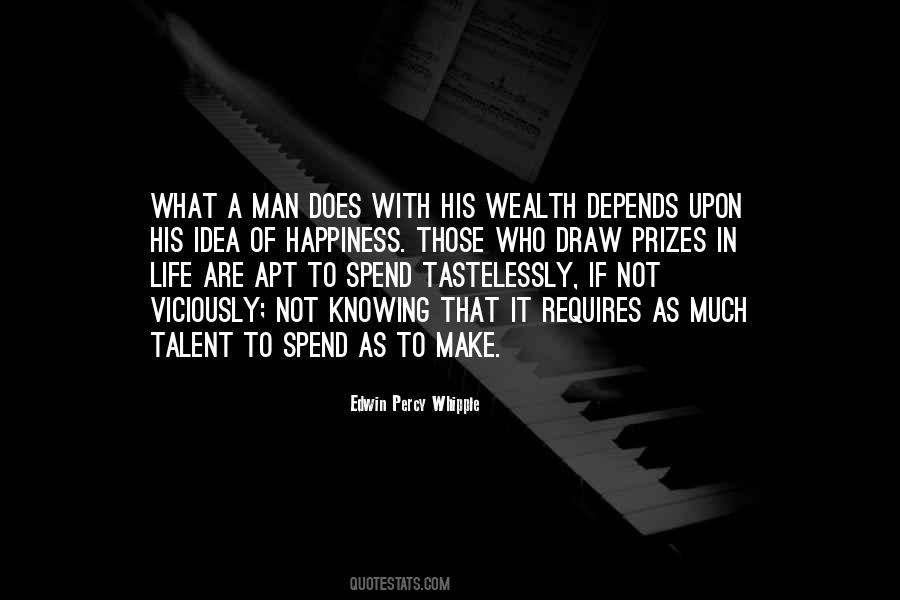 Man Happiness Quotes #825937