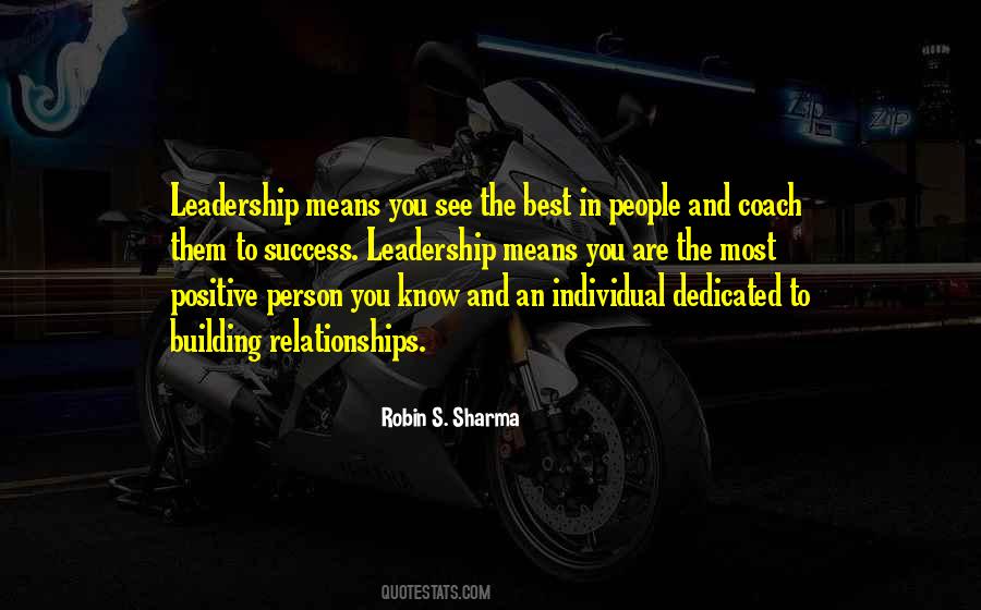 Success Leadership Quotes #989873