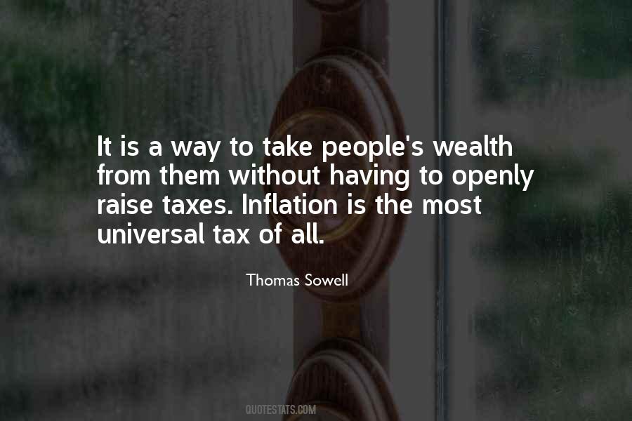 Inflation Is A Tax Quotes #1196822