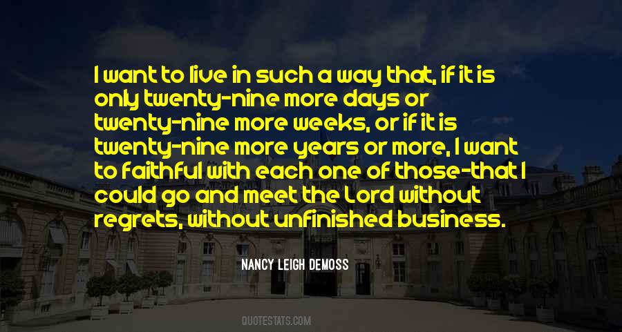 More Years To Go Quotes #1242927
