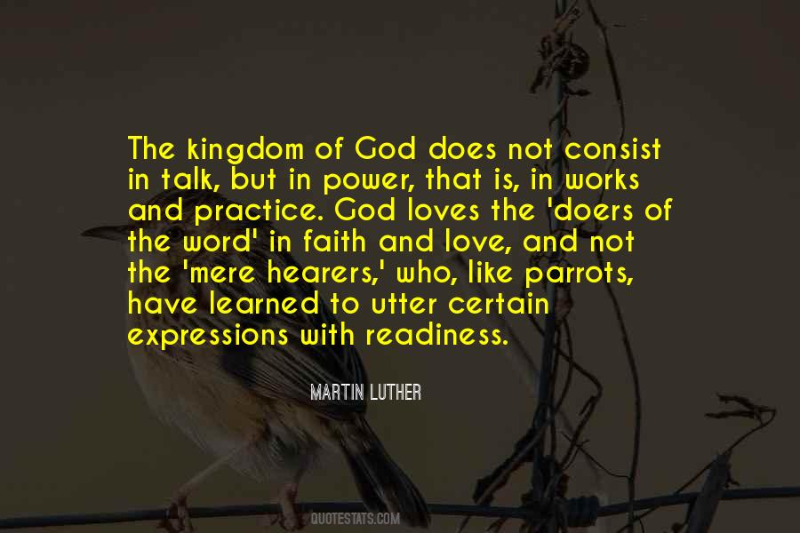 Be Doers Of The Word Quotes #1263241