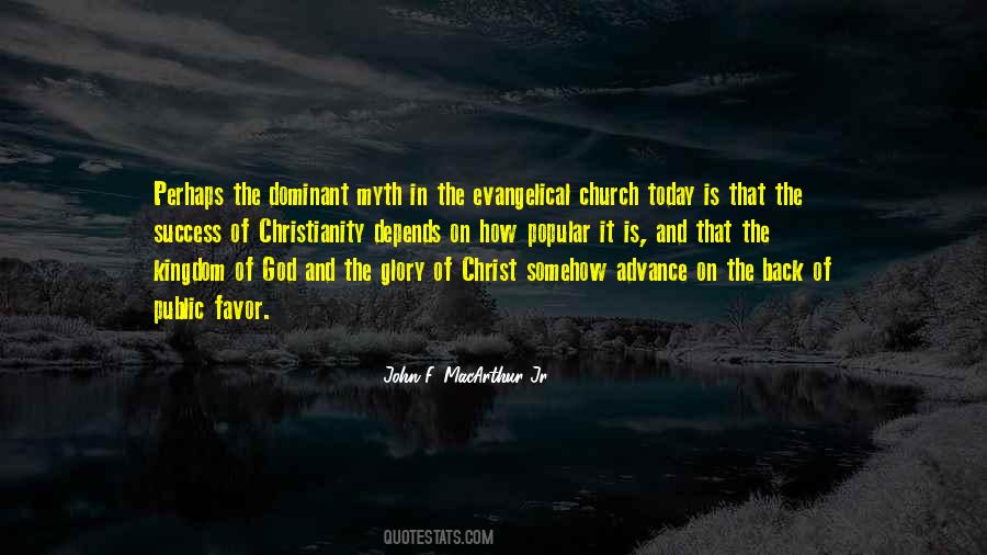 Church And Kingdom Of God Quotes #1164492