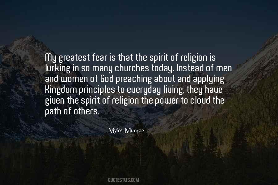 Church And Kingdom Of God Quotes #1455225