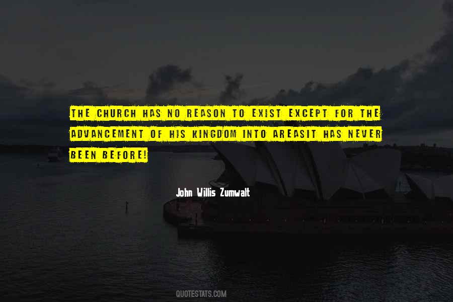 Church And Kingdom Of God Quotes #468850