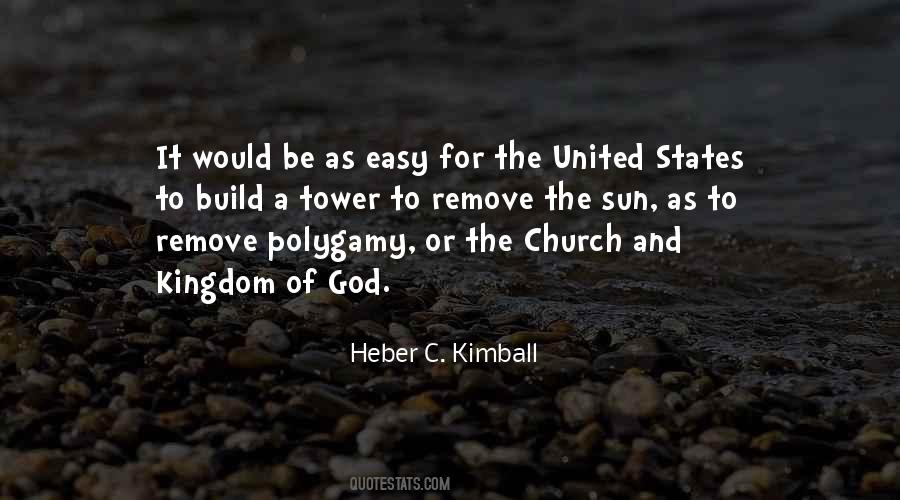 Church And Kingdom Of God Quotes #90341