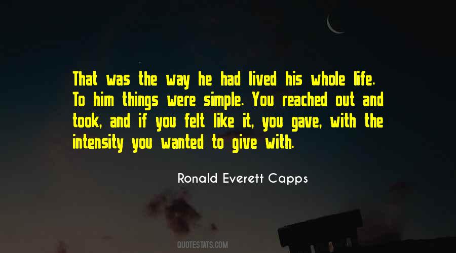 You Reached Out Quotes #1676968
