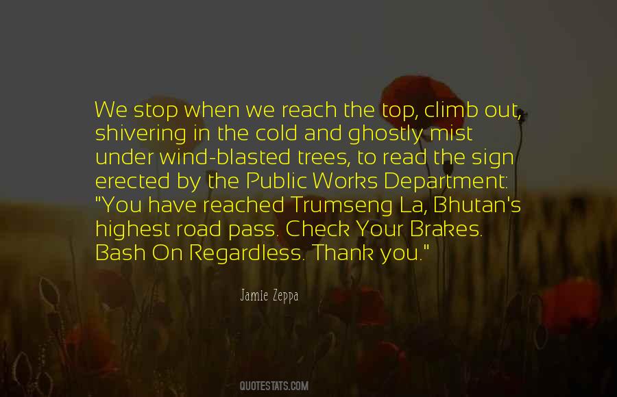 You Reached Out Quotes #800568
