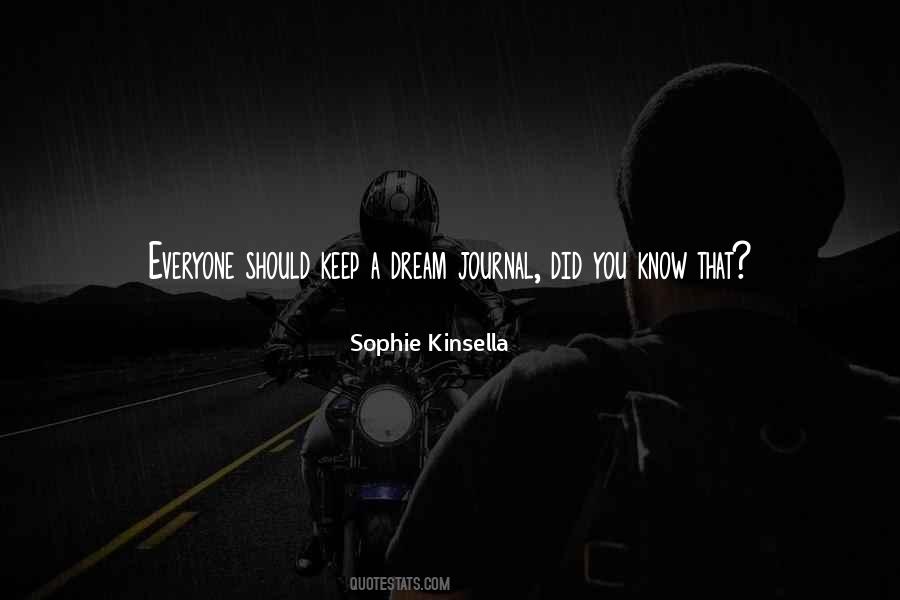 Dream Journal Quotes #558851